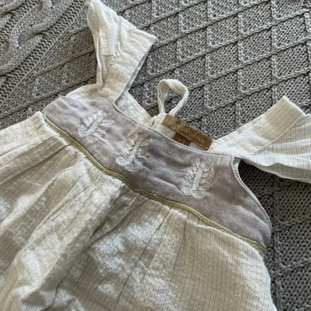 I Love Gorgeous Metallic Tunic/Dress ~ 2/3